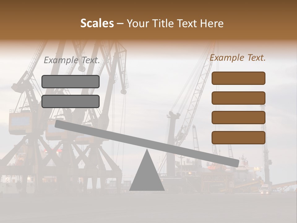 Fish Wheat Industry PowerPoint Template