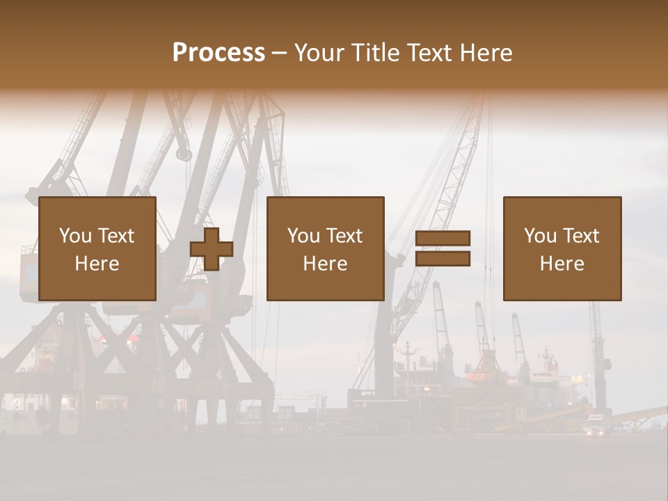 Fish Wheat Industry PowerPoint Template