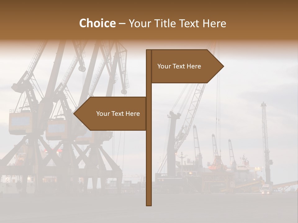 Fish Wheat Industry PowerPoint Template