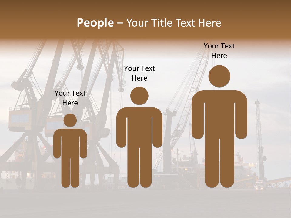 Fish Wheat Industry PowerPoint Template