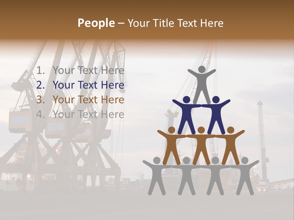 Fish Wheat Industry PowerPoint Template