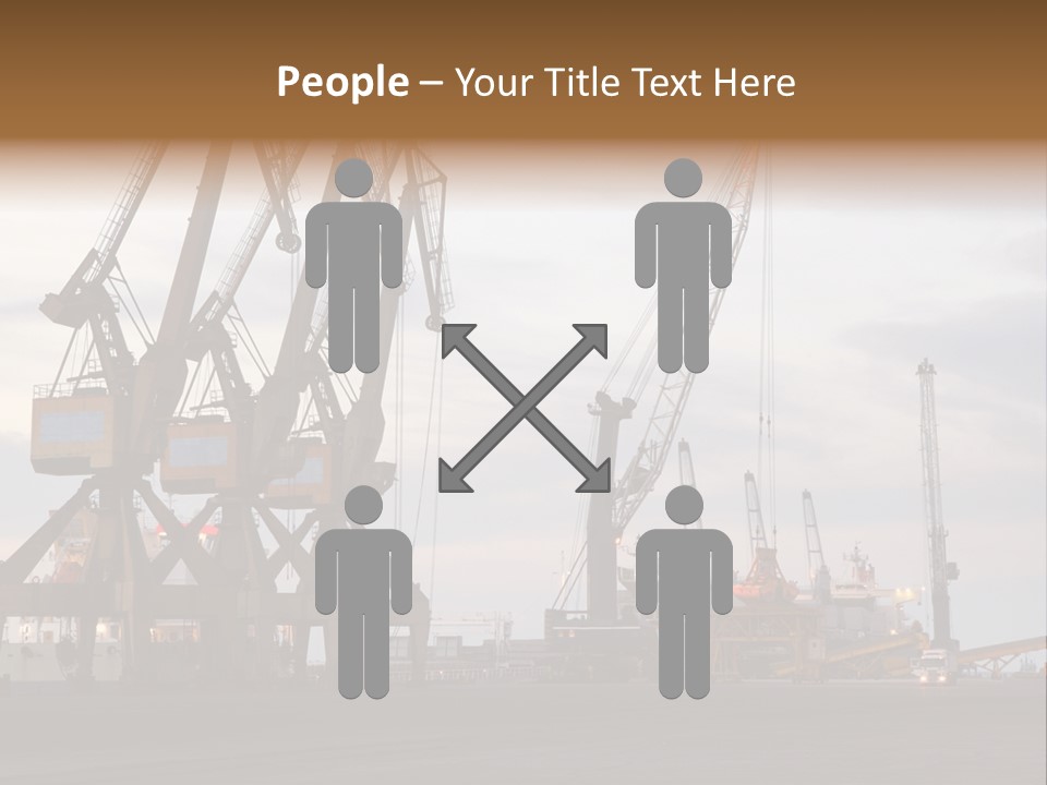 Fish Wheat Industry PowerPoint Template