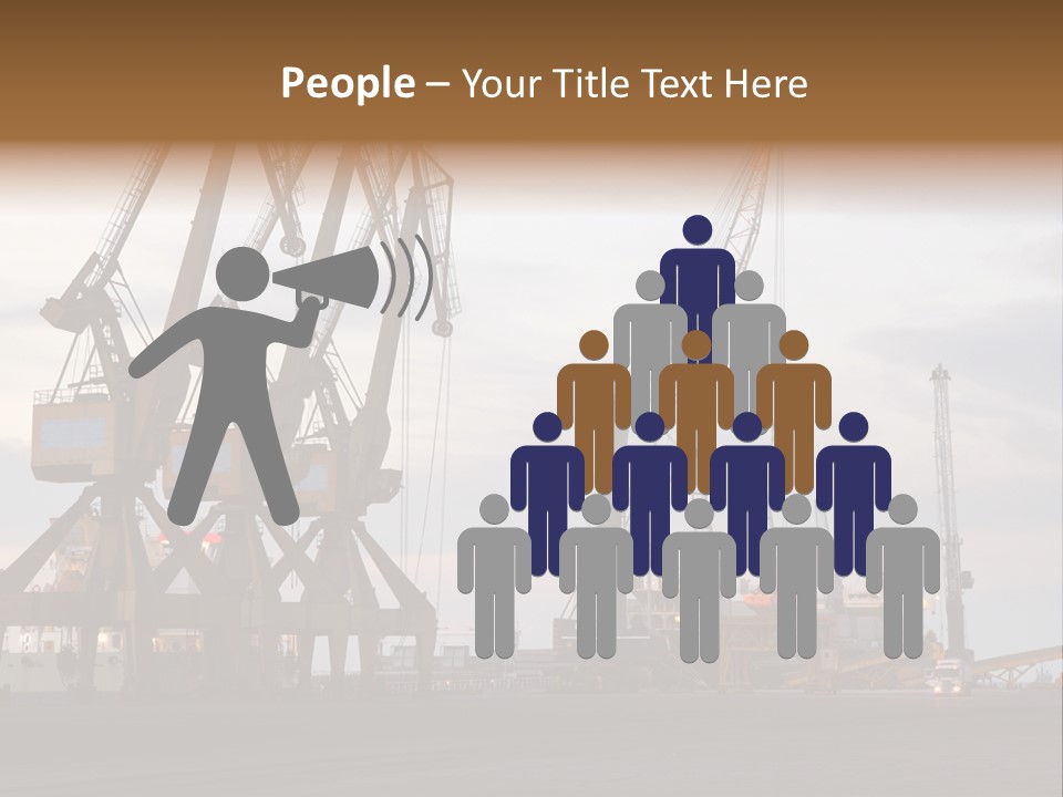 Fish Wheat Industry PowerPoint Template