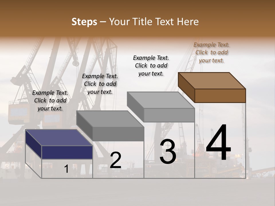 Fish Wheat Industry PowerPoint Template