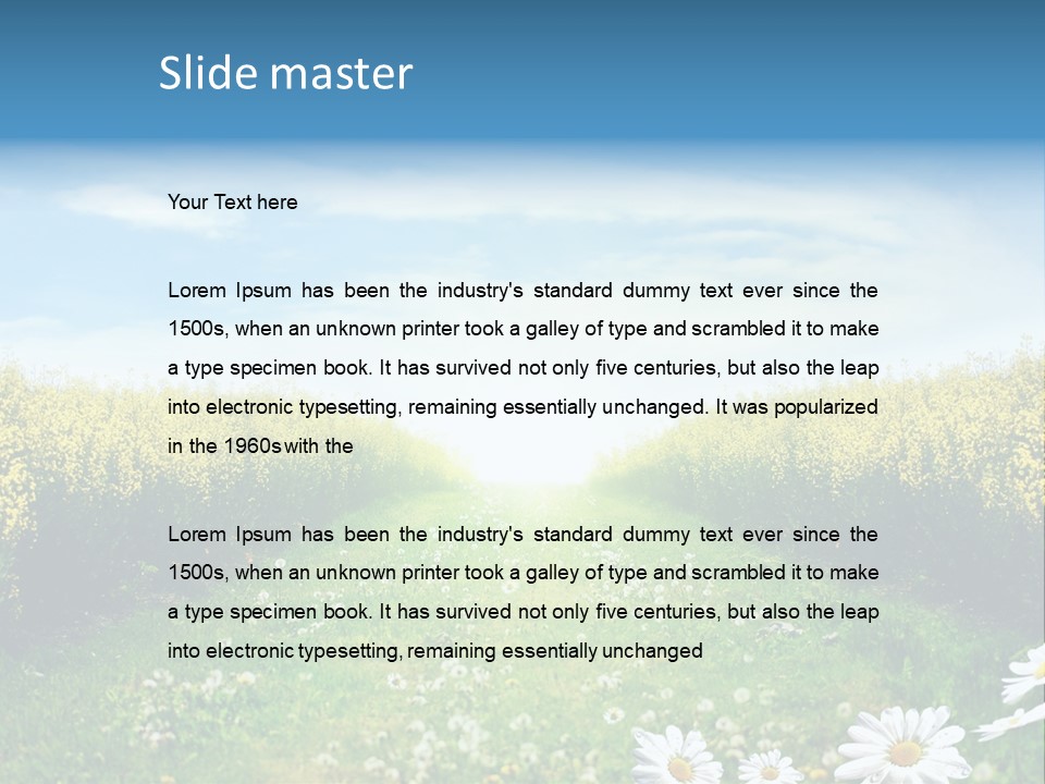 Pathway PowerPoint Template