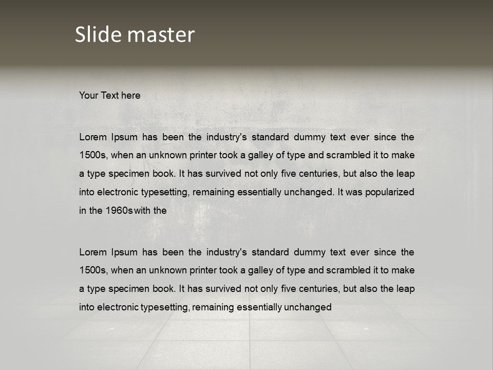 Leon X Claire PowerPoint Template