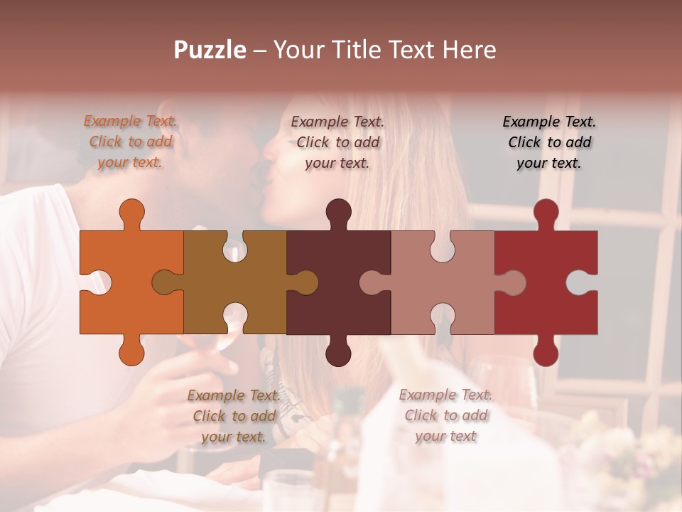 Romatic Couple PowerPoint Template