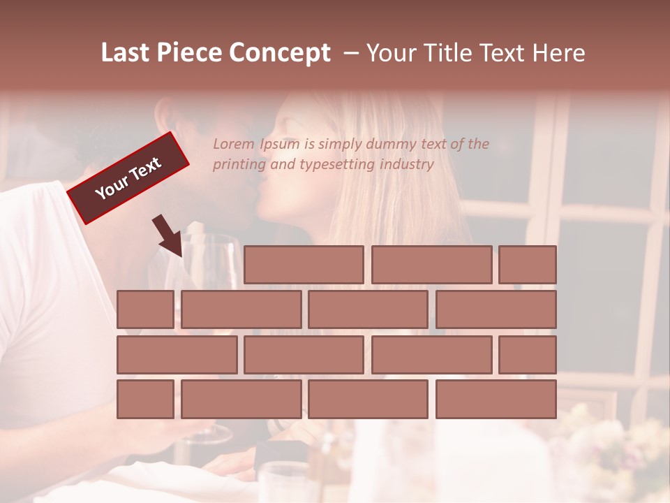 Romatic Couple PowerPoint Template