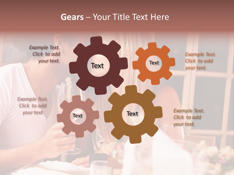 Romatic Couple PowerPoint Template