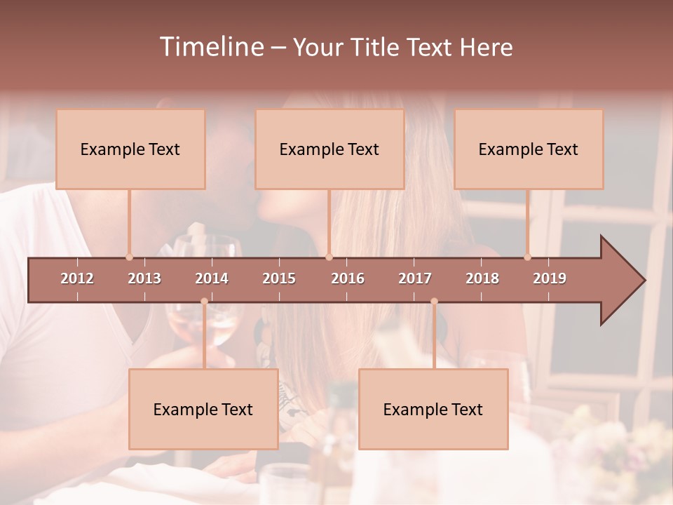 Romatic Couple PowerPoint Template