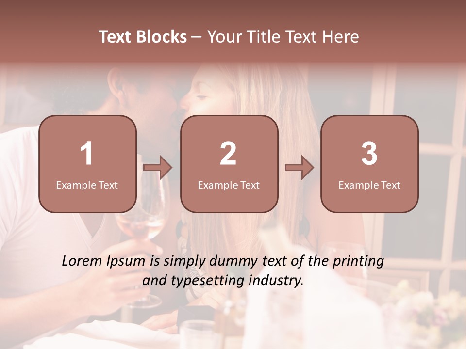 Romatic Couple PowerPoint Template