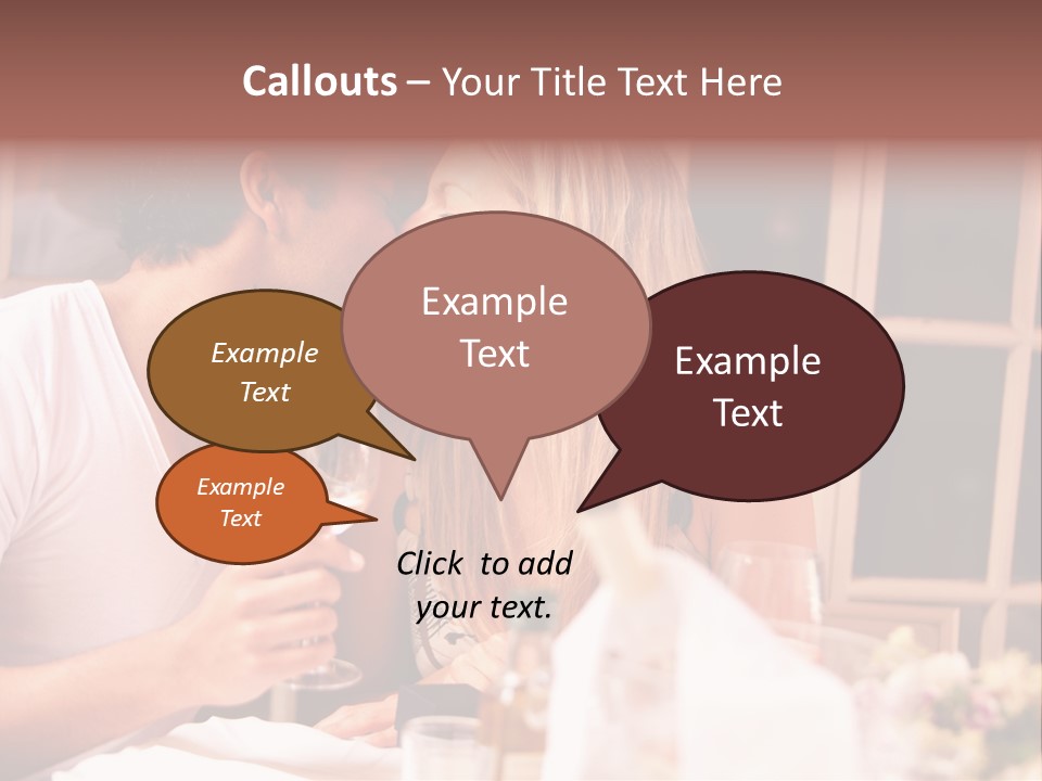 Romatic Couple PowerPoint Template