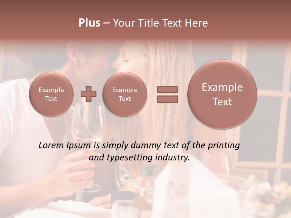 Romatic Couple PowerPoint Template