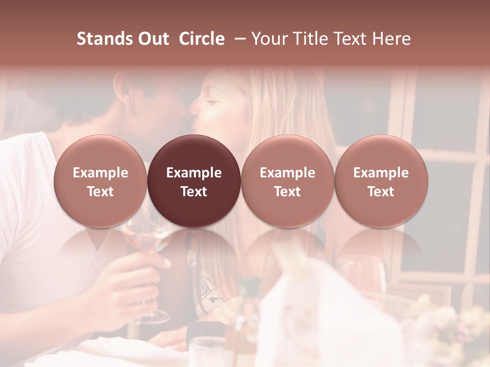 Romatic Couple PowerPoint Template