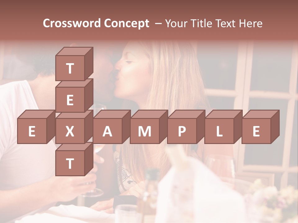 Romatic Couple PowerPoint Template