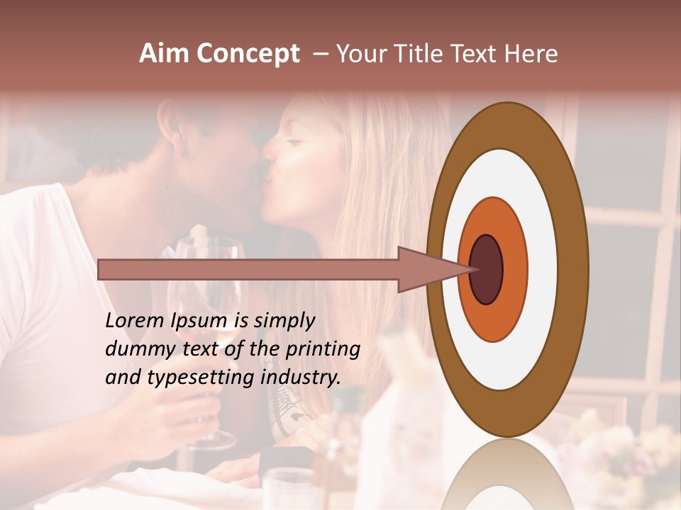 Romatic Couple PowerPoint Template