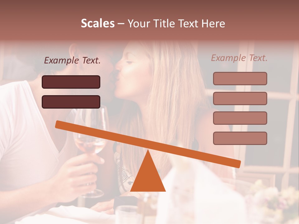 Romatic Couple PowerPoint Template