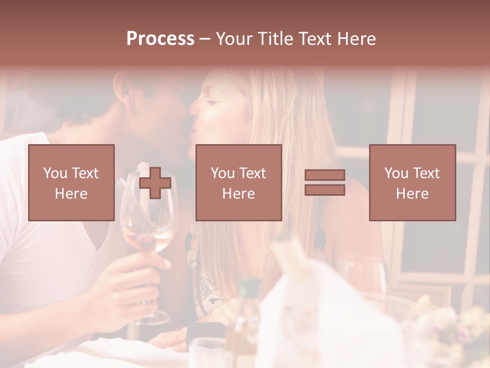 Romatic Couple PowerPoint Template
