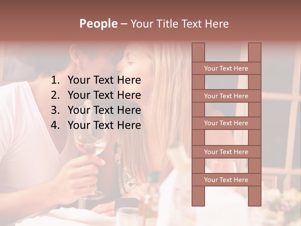 Romatic Couple PowerPoint Template