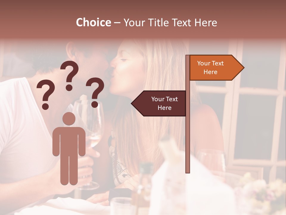 Romatic Couple PowerPoint Template