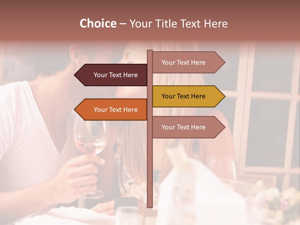 Romatic Couple PowerPoint Template