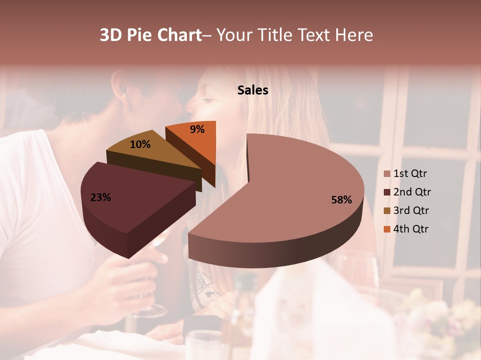 Romatic Couple PowerPoint Template