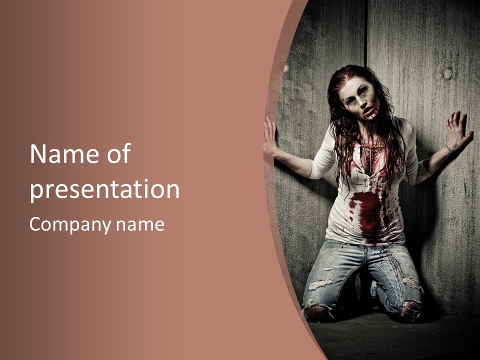 Zombie (Fuck All Night Fuck All Day) PowerPoint Template