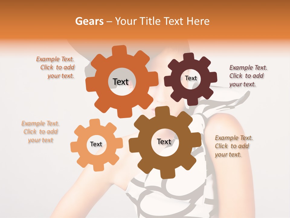 Fashion Stylish Couture PowerPoint Template