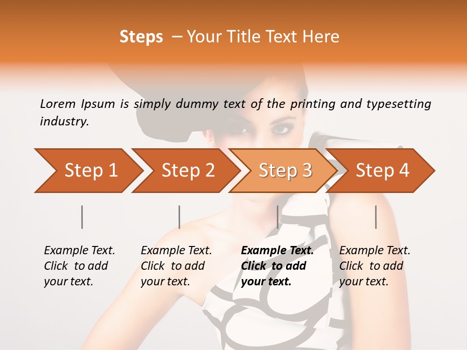 Fashion Stylish Couture PowerPoint Template