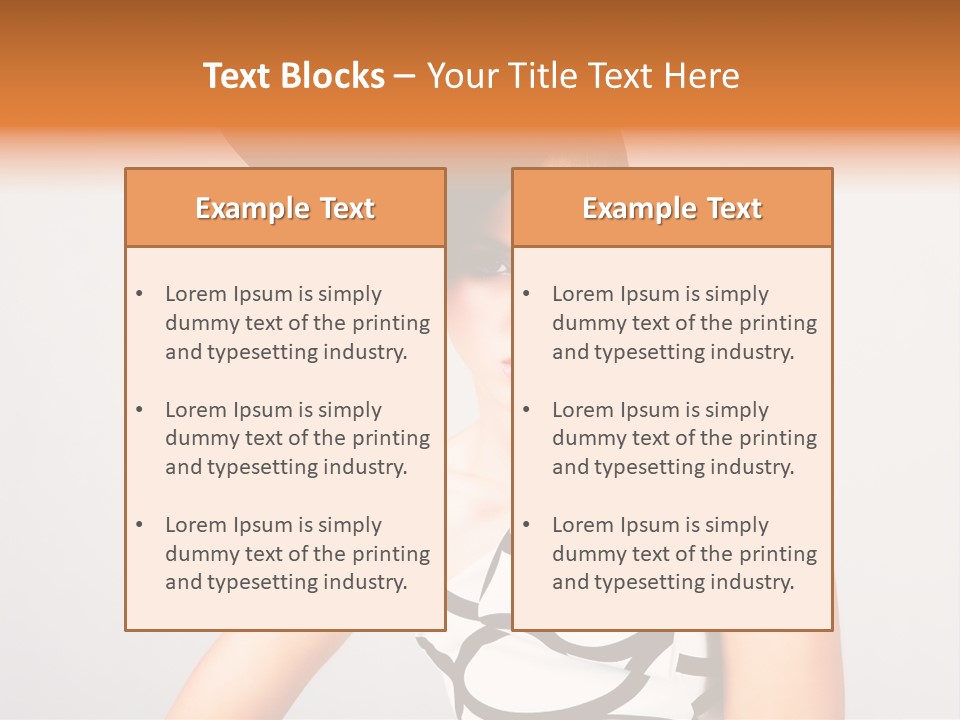 Fashion Stylish Couture PowerPoint Template