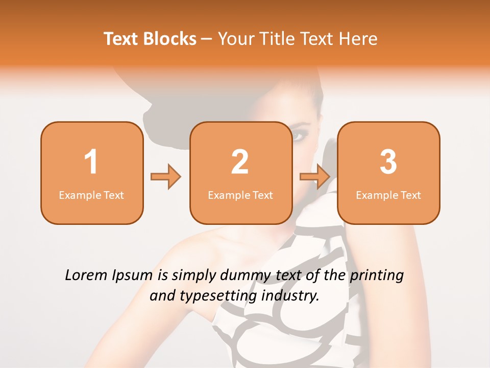 Fashion Stylish Couture PowerPoint Template