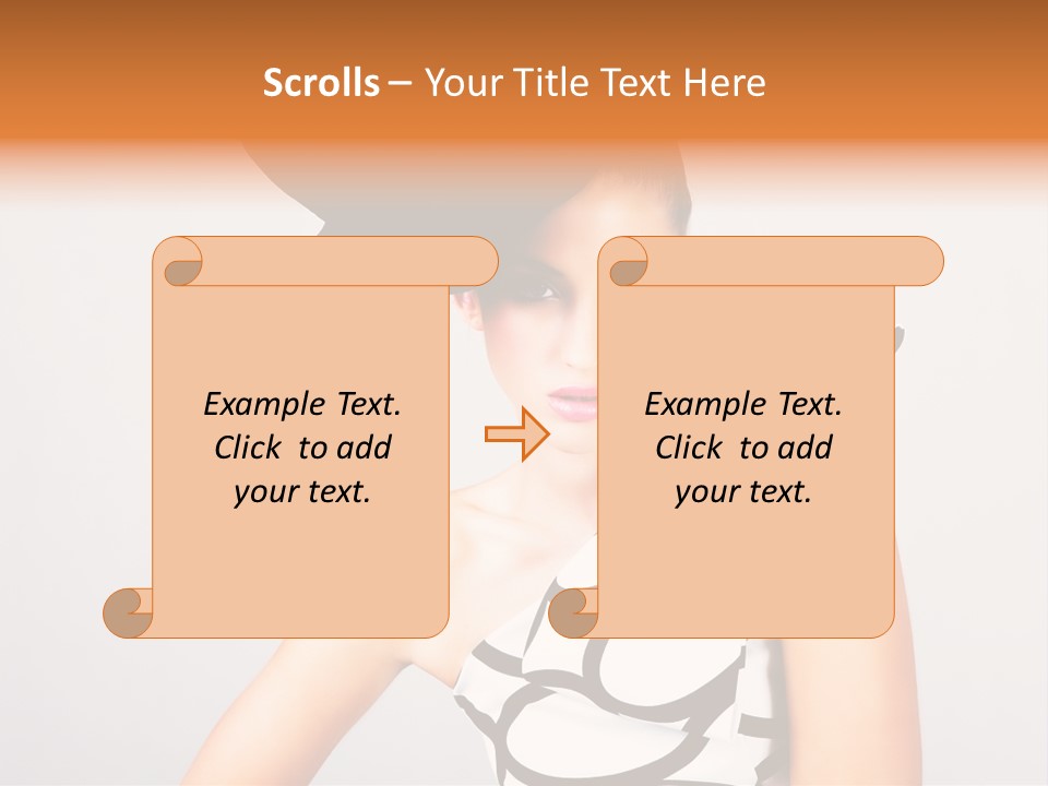 Fashion Stylish Couture PowerPoint Template