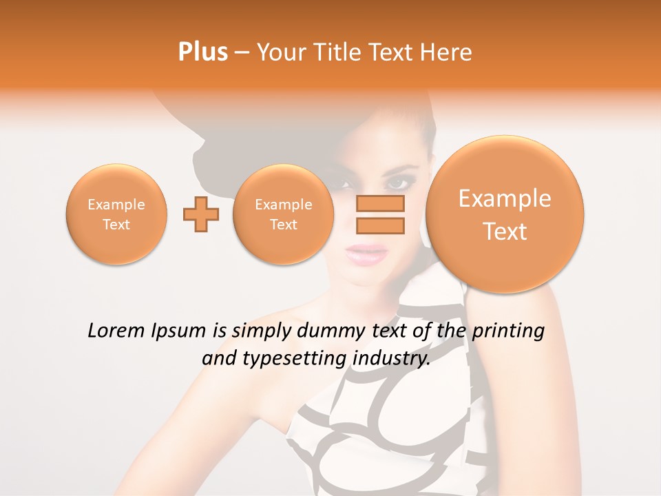 Fashion Stylish Couture PowerPoint Template