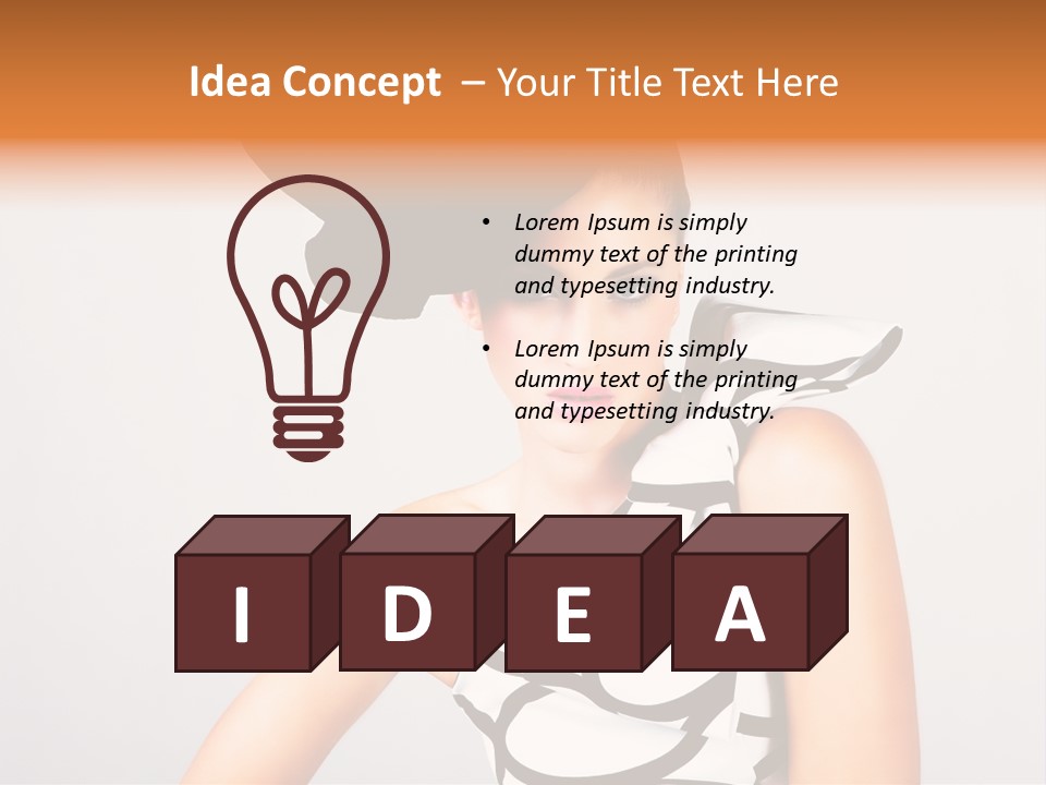 Fashion Stylish Couture PowerPoint Template