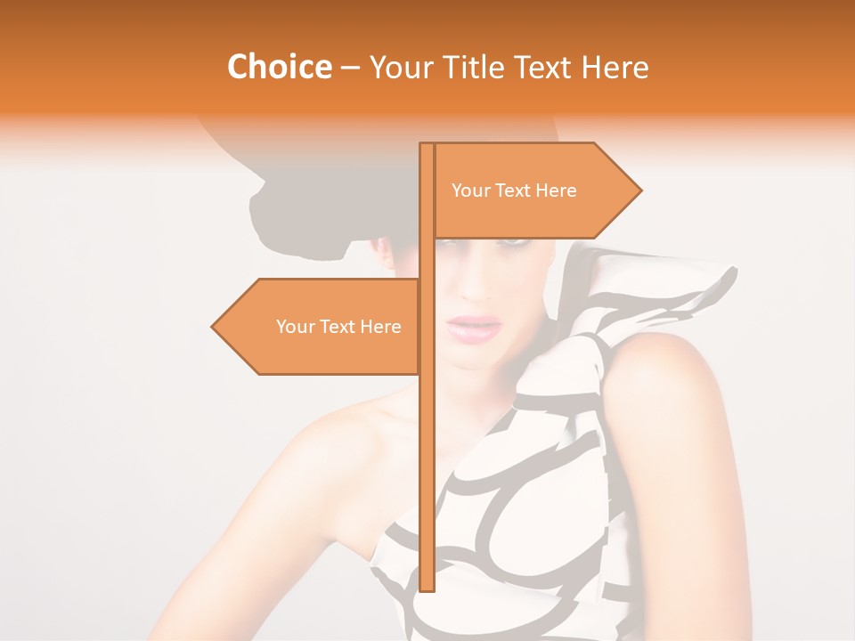 Fashion Stylish Couture PowerPoint Template