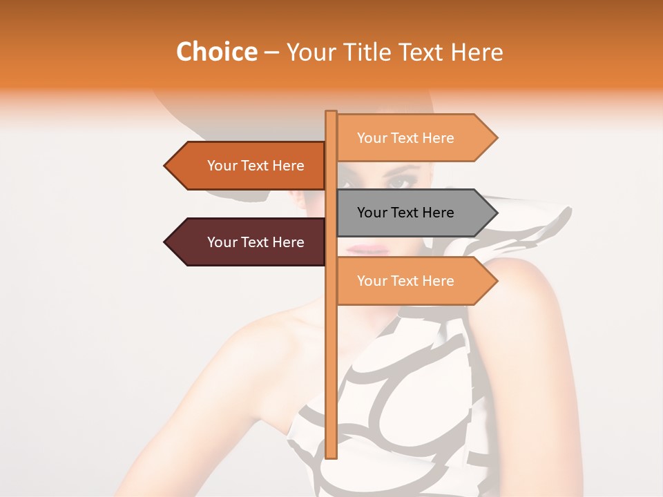 Fashion Stylish Couture PowerPoint Template