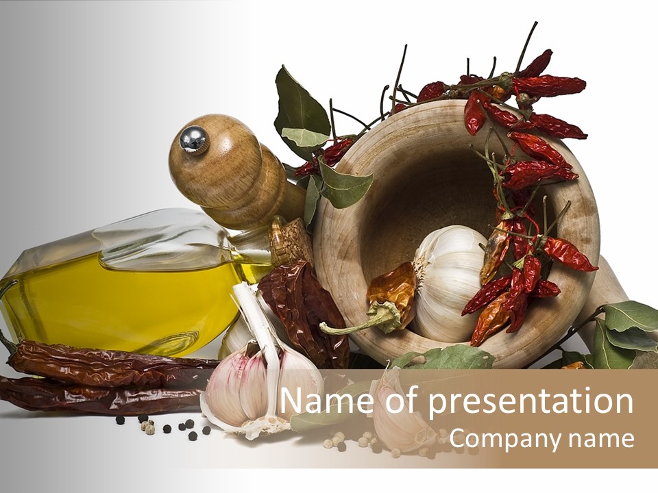 Garlic PowerPoint Template