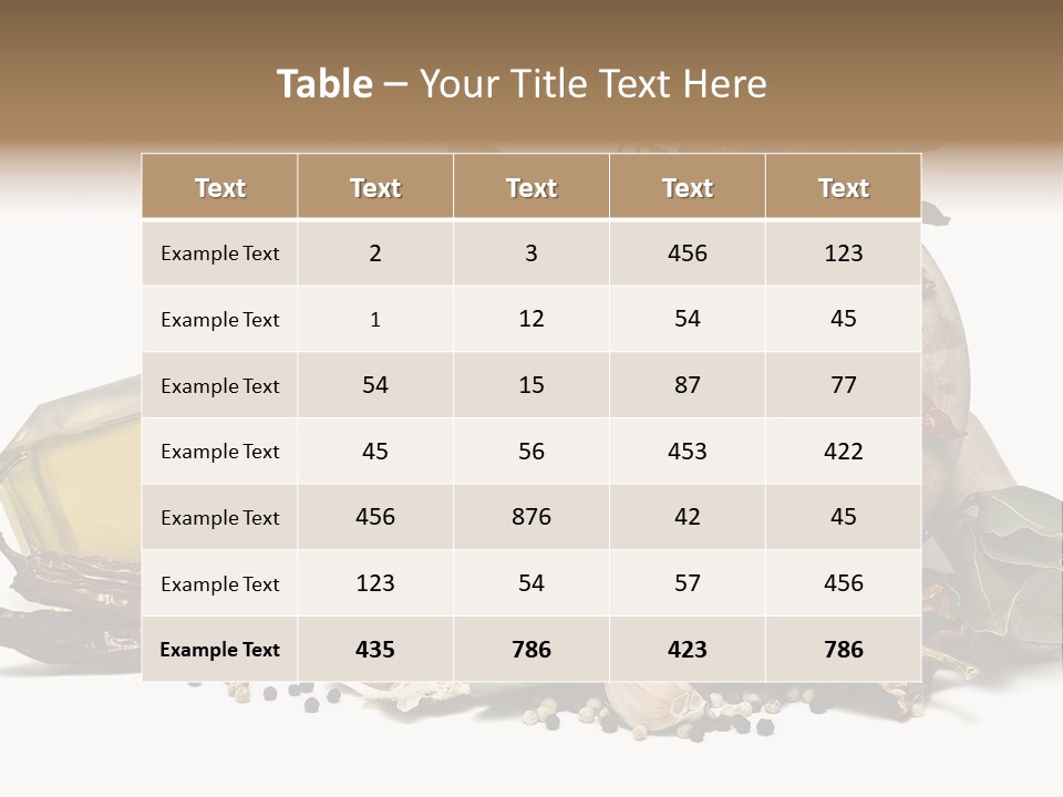 Garlic PowerPoint Template