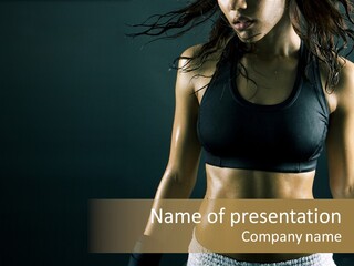 Gym Train Lifestyle PowerPoint Template