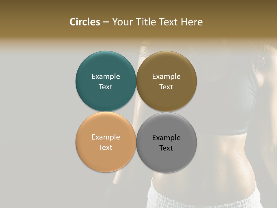 Gym Train Lifestyle PowerPoint Template