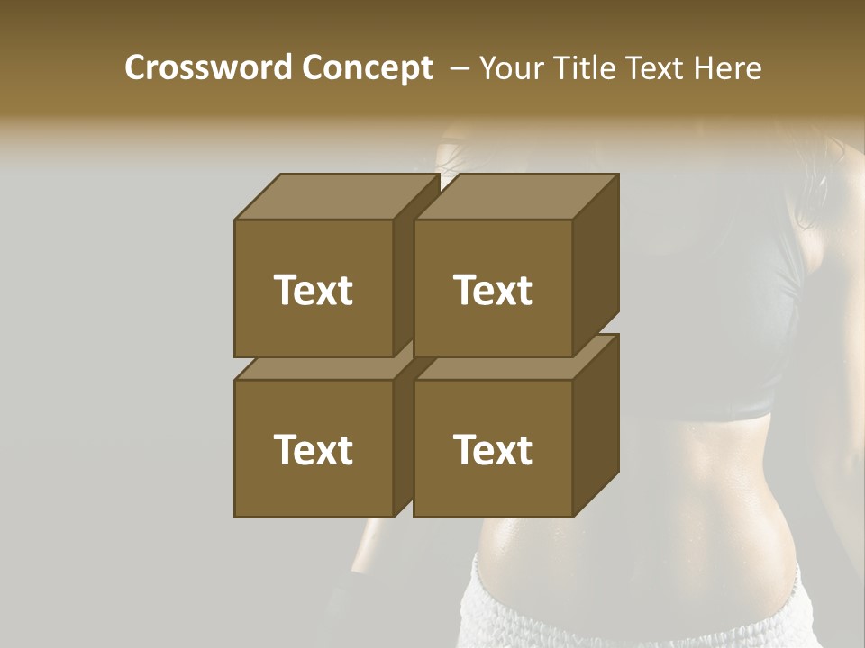 Gym Train Lifestyle PowerPoint Template