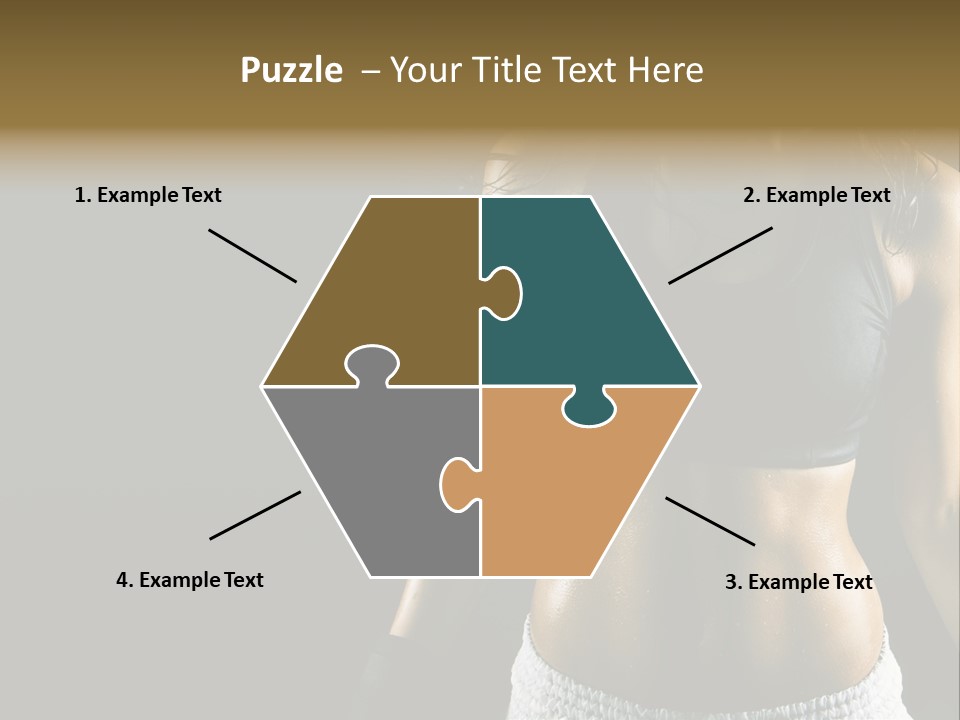 Gym Train Lifestyle PowerPoint Template