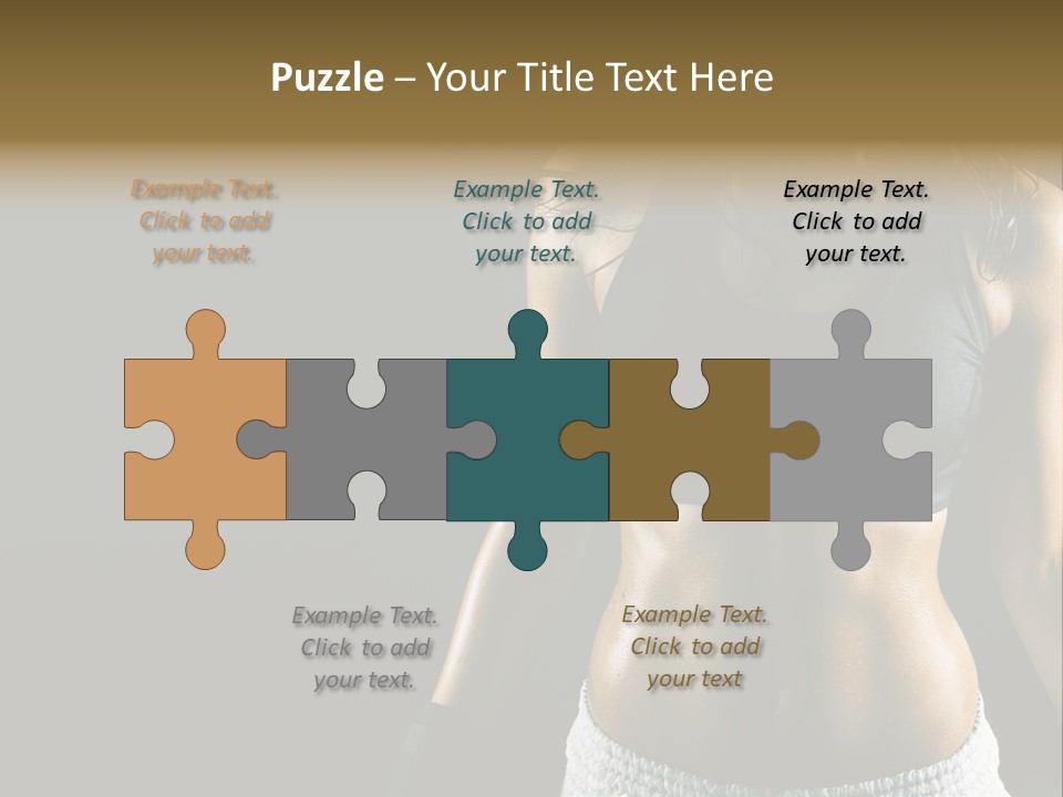 Gym Train Lifestyle PowerPoint Template