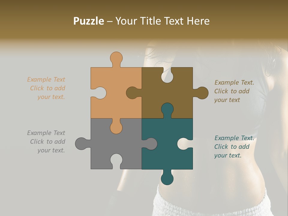 Gym Train Lifestyle PowerPoint Template