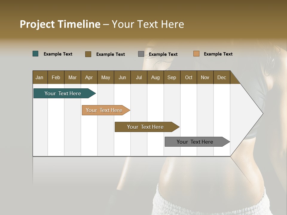 Gym Train Lifestyle PowerPoint Template