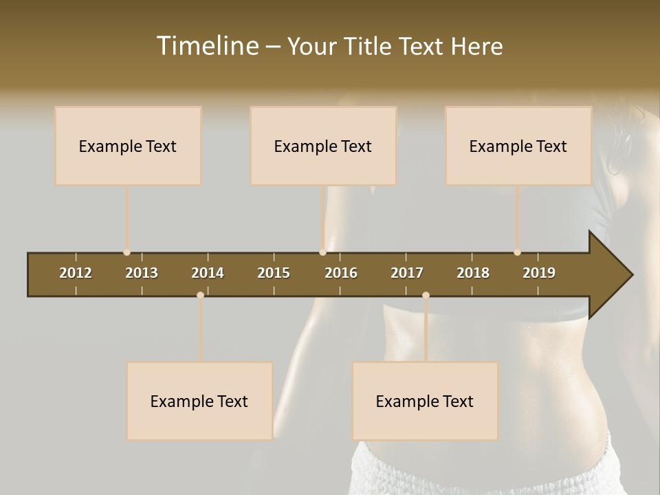 Gym Train Lifestyle PowerPoint Template