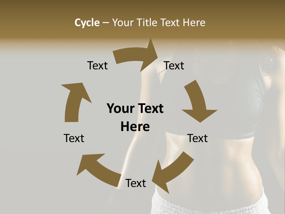 Gym Train Lifestyle PowerPoint Template