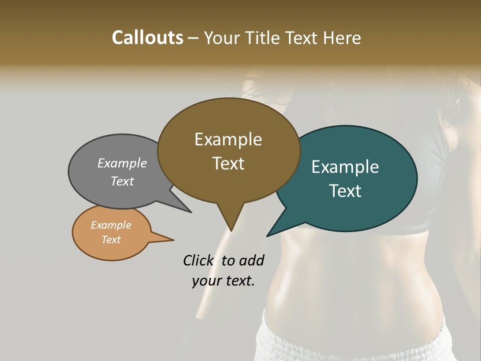 Gym Train Lifestyle PowerPoint Template