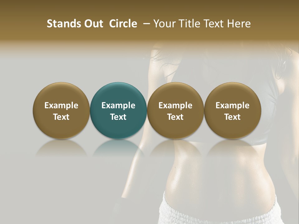 Gym Train Lifestyle PowerPoint Template