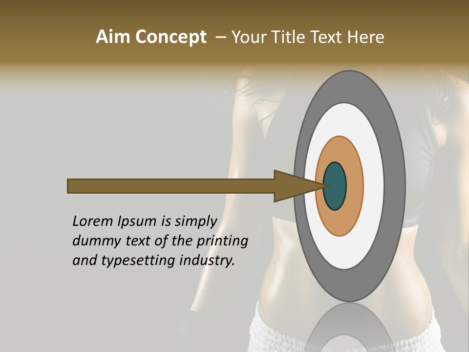 Gym Train Lifestyle PowerPoint Template
